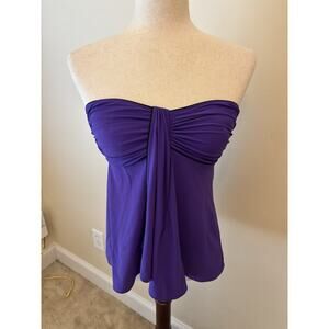 Gotex Y2K Purple Swim-Top Strapless Size 6/36